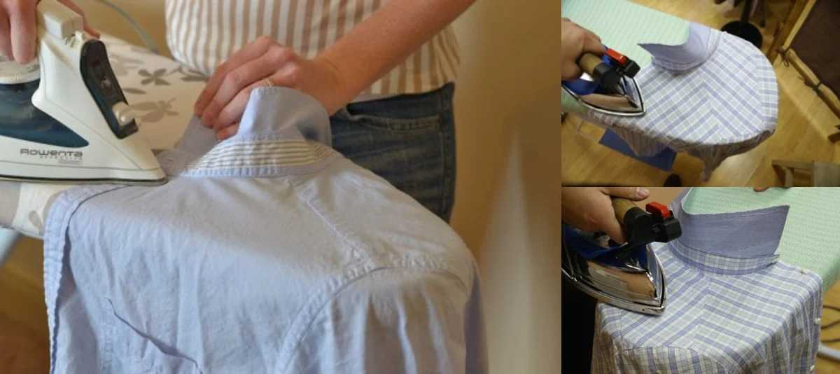 Как гладить рубашку (с коротким и длинным рукавом) с утюгом и без него?