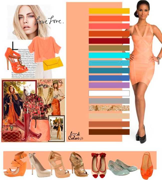 Модный цвет весны и лета 2019 в женской одежде, коралловый цвет с чем сочетать, оттенки кораллового, примеры с фото