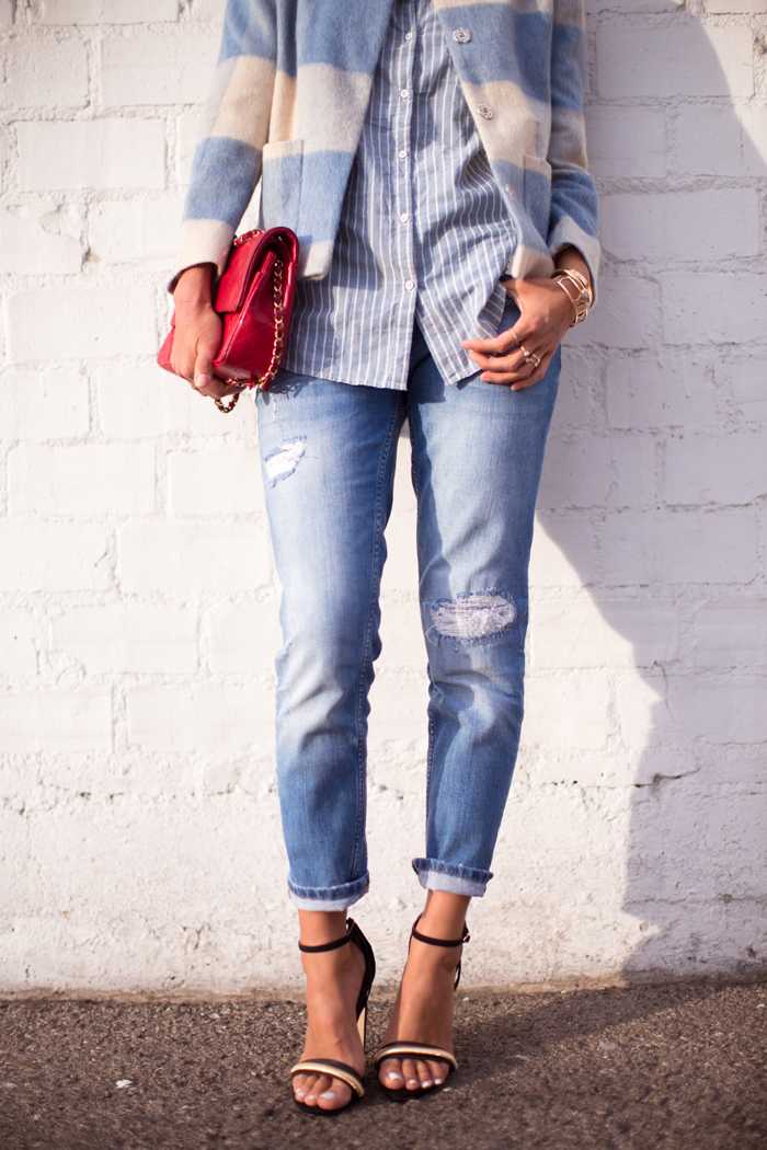 С чем носить джинсы бойфренды – полезные советы и рекомендации