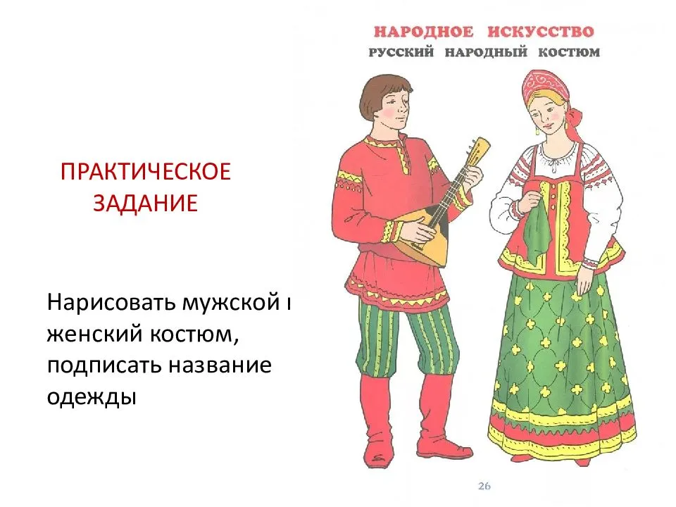 Русский народный костюм - история национальных костюмов, фото
