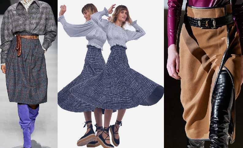 Модная юбка плиссе 2021-2022: новые образы и модели плиссированных юбок