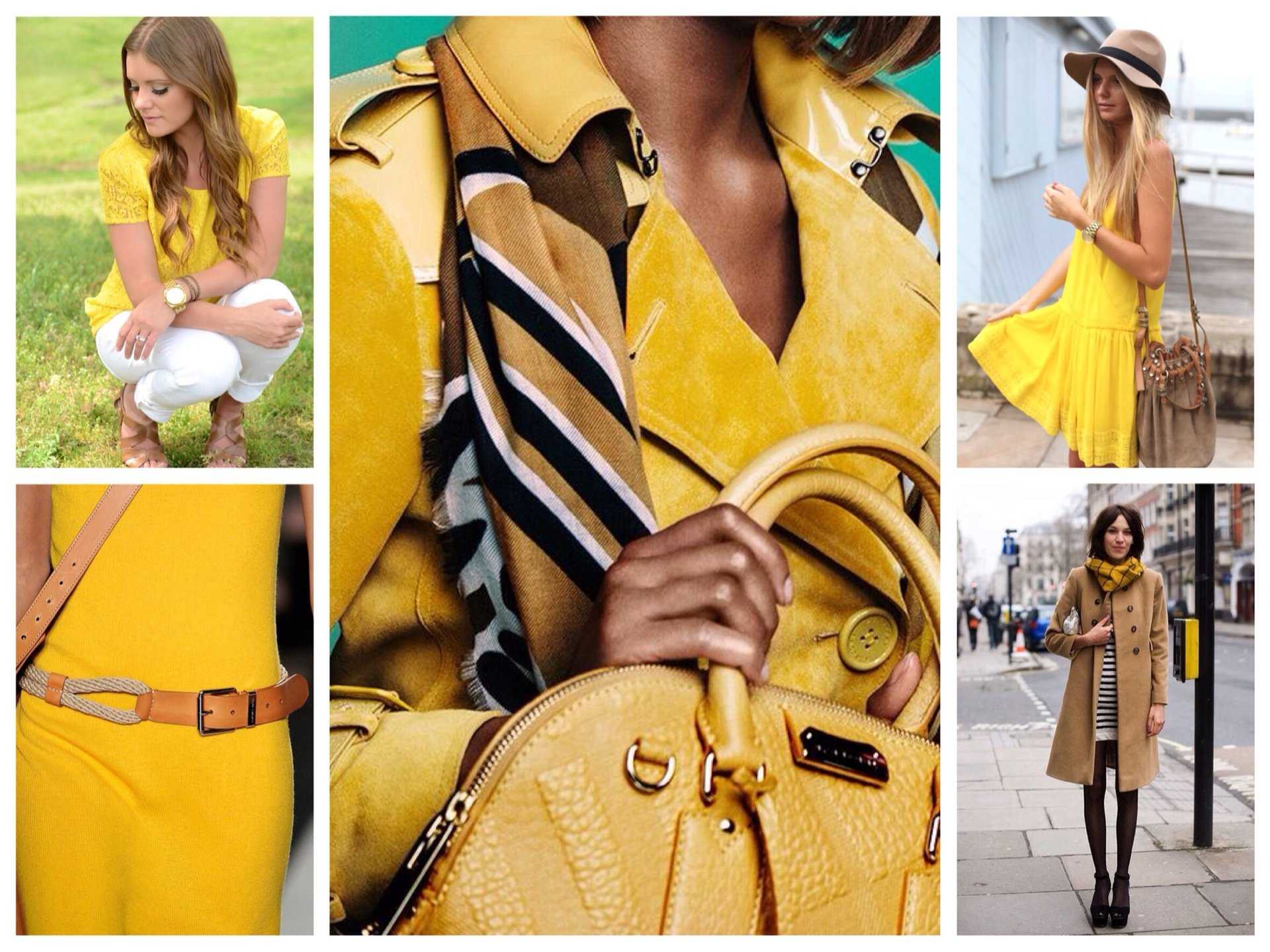 Желтый цвет в одежде - сочетание, 270 фото - шкатулка красоты