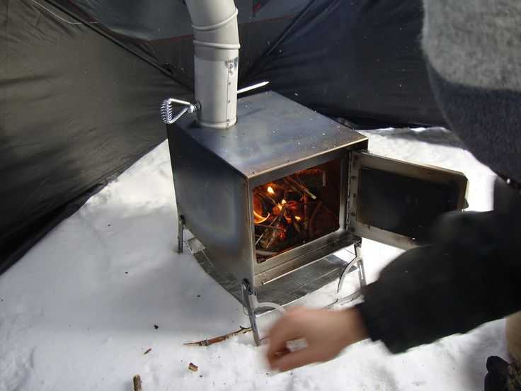 3 способа сделать печь в палатку своими руками