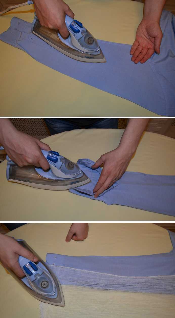 Как правильно гладить рубашки с длинным рукавом