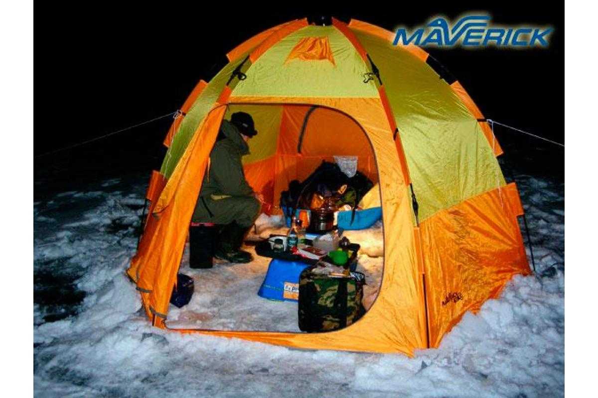 Зимняя палатка куб с утеплением и полной гидроизоляцией