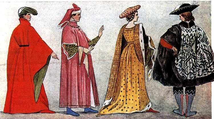 Древнерусская одежда мужчин и женщин :описание и основные особенности