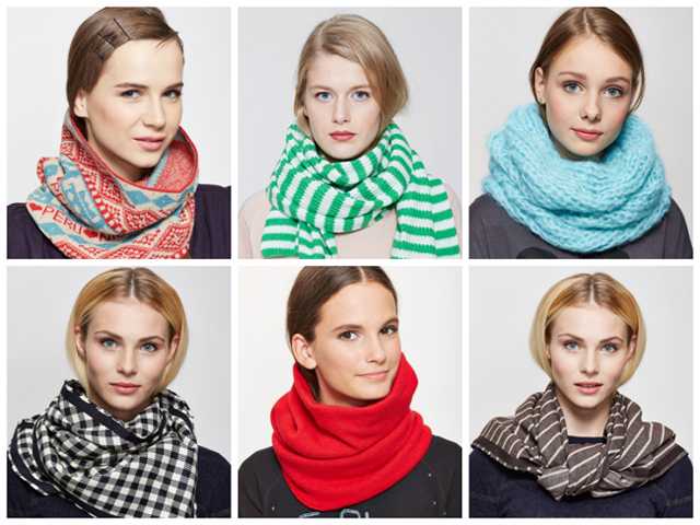 Как красиво и оригинально завязать на шею шарф или платок? различные способы + 70 фото