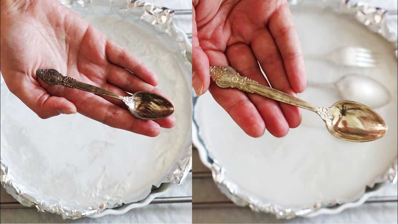 Как быстро очистить серебро