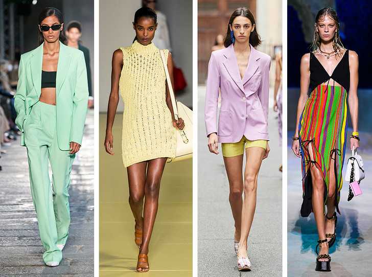 Модные цвета лета 2022 года, тренды в одежде и обуви, их грамотное сочетание
