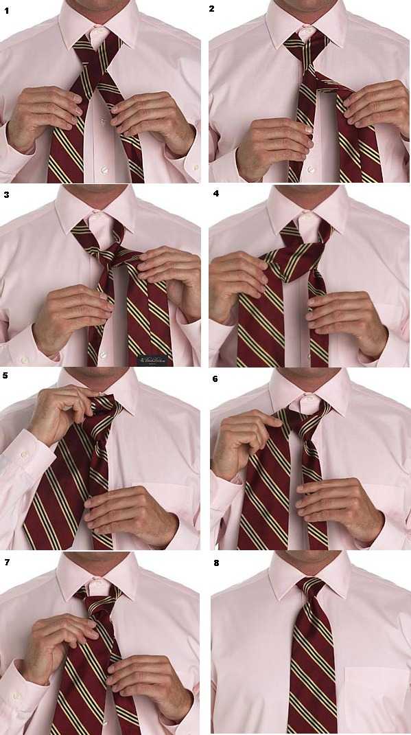 Как завязать галстук: схема. как завязывать мужской галстук — пошаговая инструкция в картинках и фото