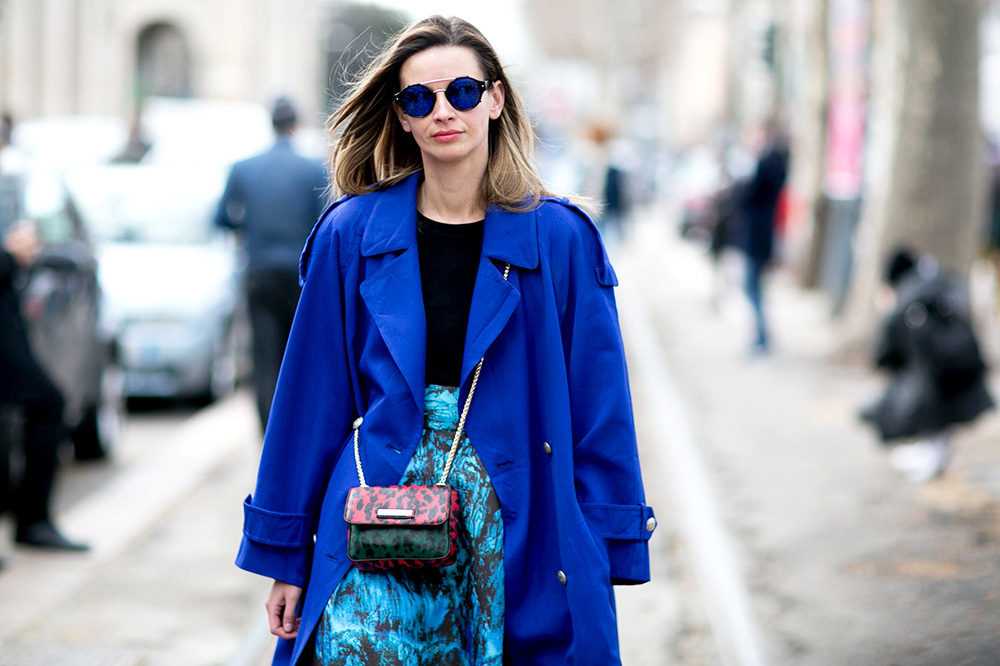 Синее пальто: с чем носить (темное, прямое, длинное), фото - шкатулка красоты