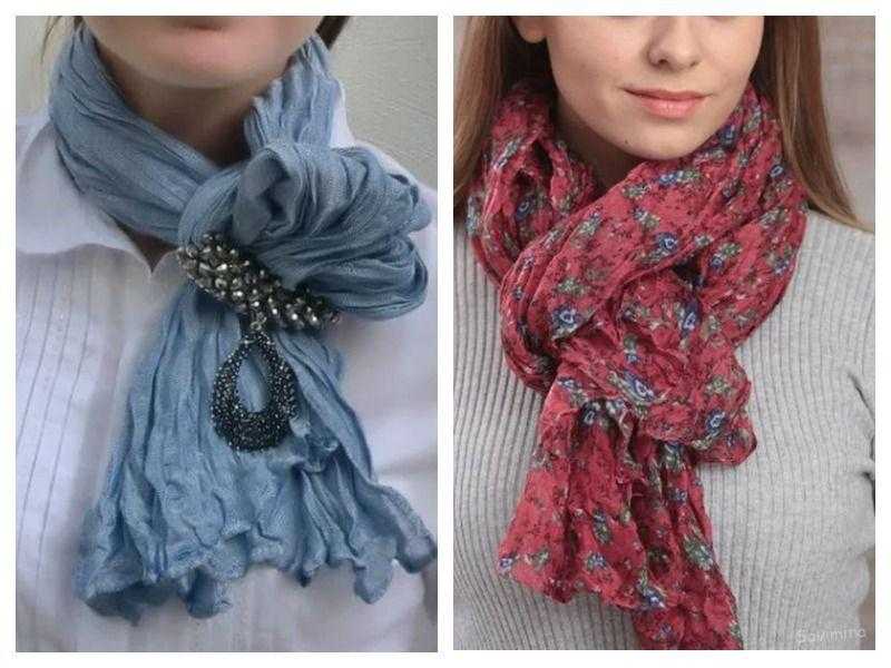 20 оригинальных способов красиво завязать шарф