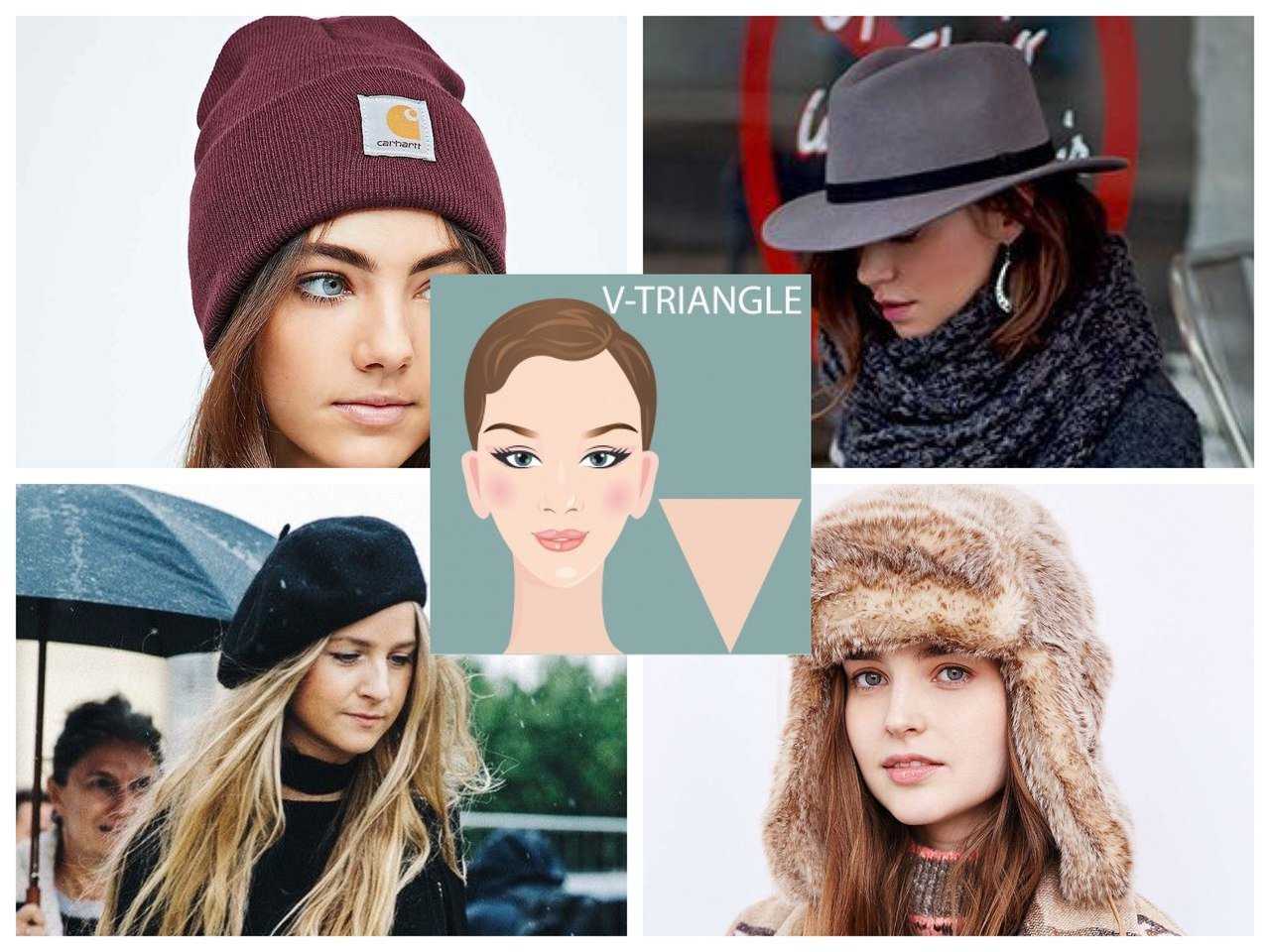 Как выбрать идеальную вязаную шапку по типу лица на 2021 год