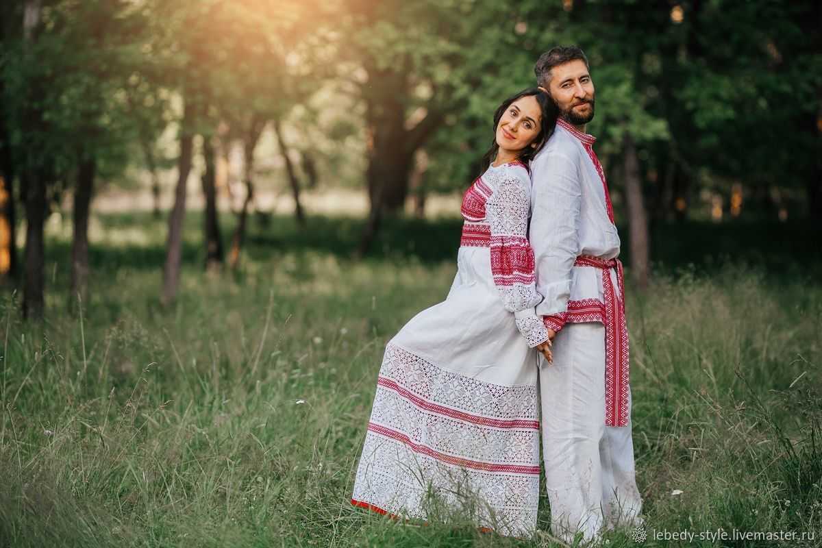 Свадебные платья в русском стиле традиционные и современные