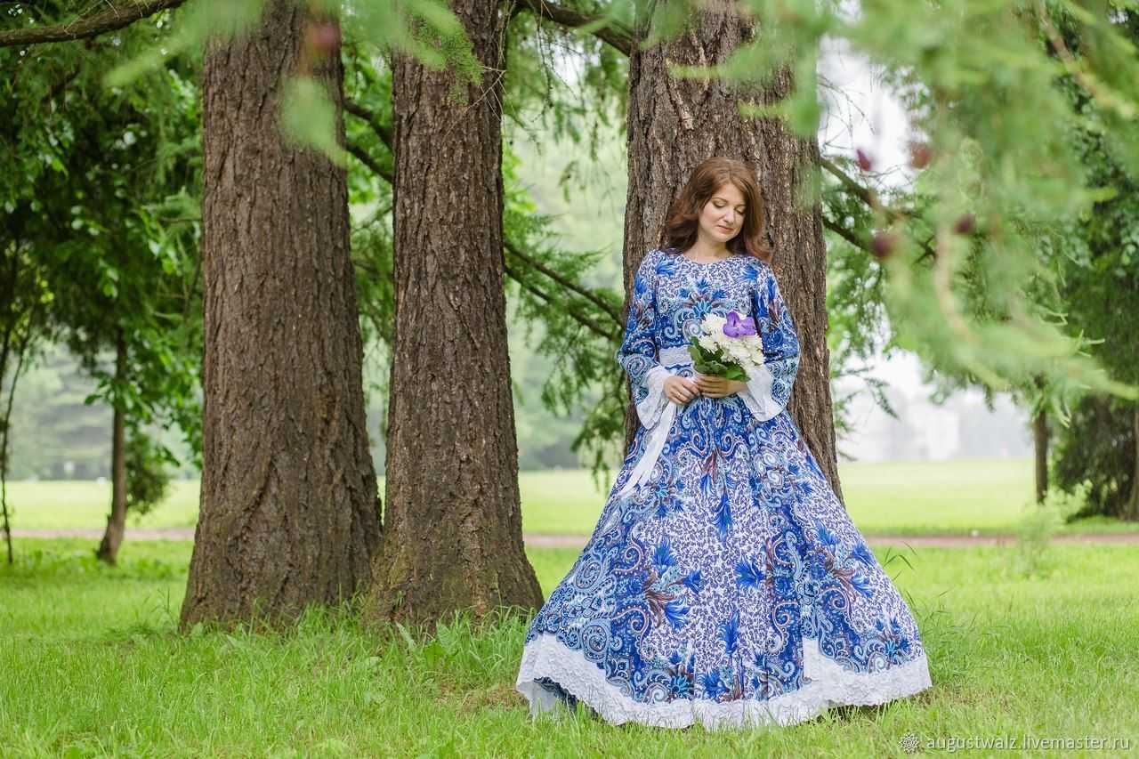 Свадебные платья в русском народном стиле