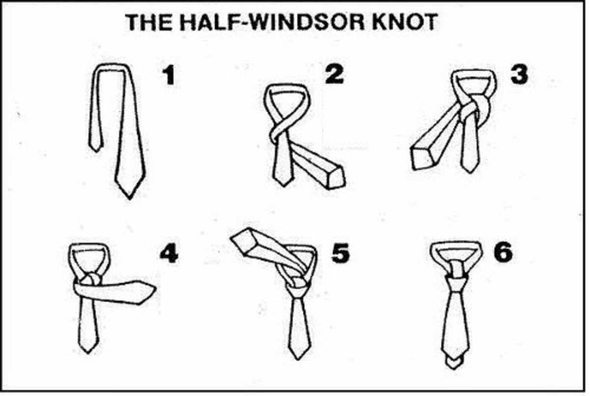 Завязать школьный галстук пошагово