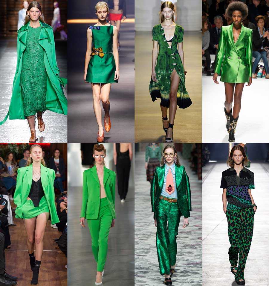 Как сочетать зеленый цвет в одежде: примеры, советы | lookcolor