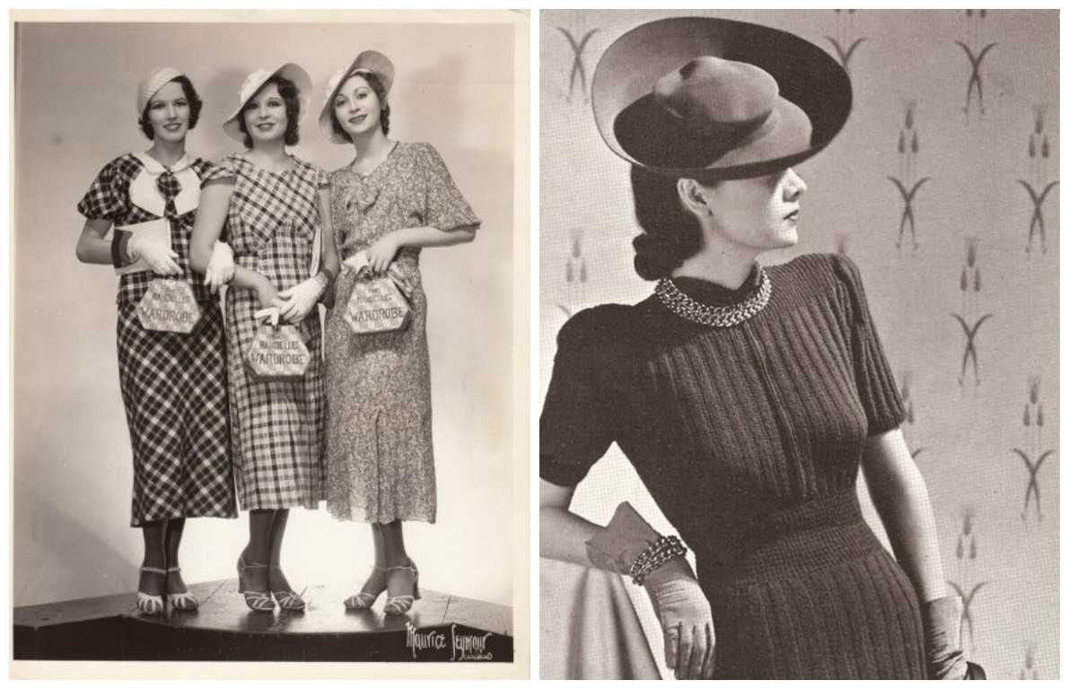 На моду 20-30-х годов оказала сильное влияние недавно окончившаяся Первая мировая война Появился гангстерский стиль в одежде для женщин Для моделей Ретро начала 20 века были характерны мягкие прямые линии, мелкие складочки и плиссе