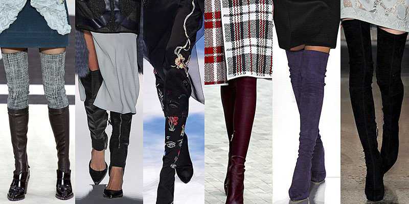 Модные сапоги осень-зима 2021-2022 - 150 фото трендов обуви