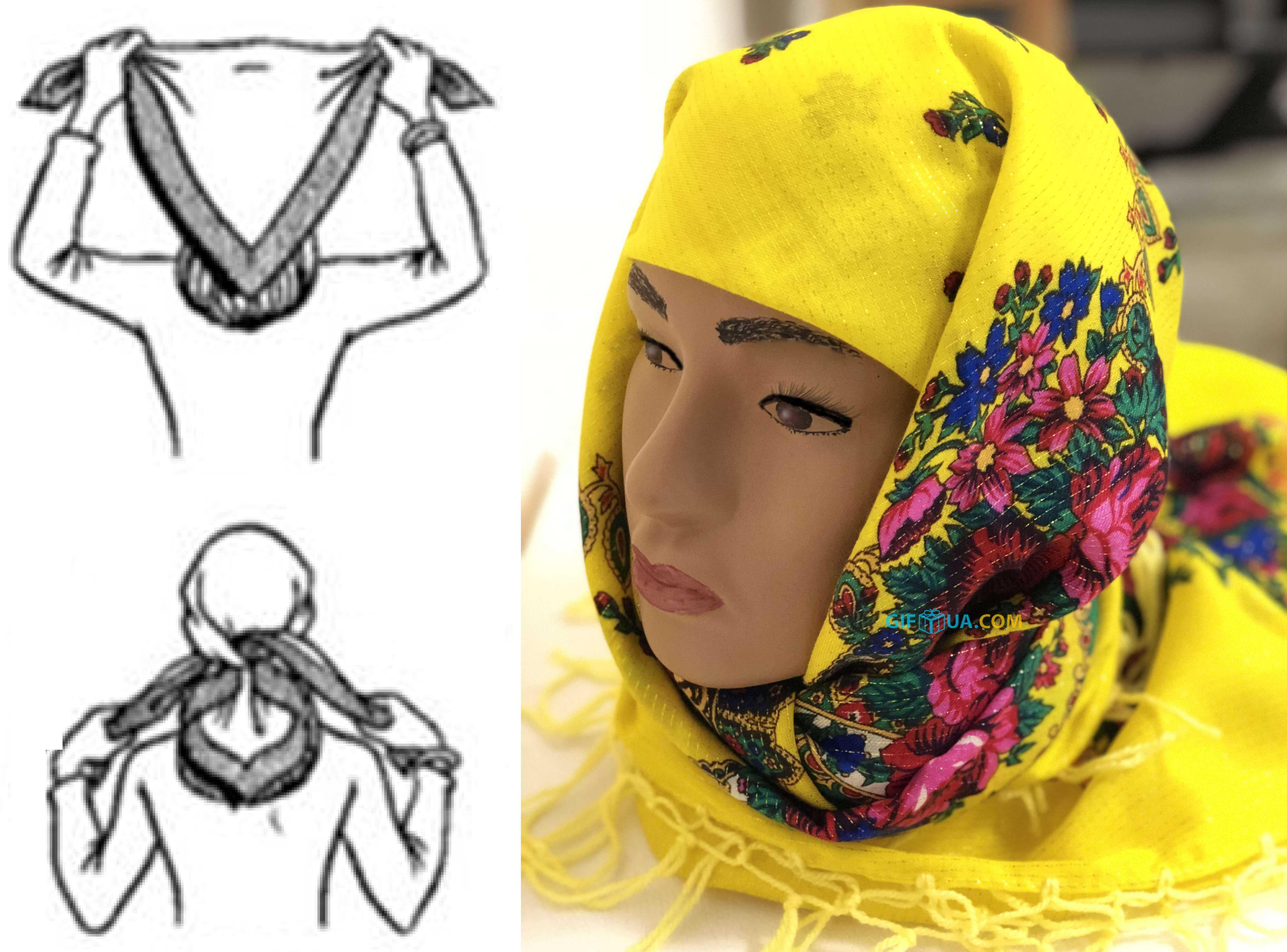 Как носить платок на голове: интересные идеи для лета, осени и зимы с фото и инструкцией