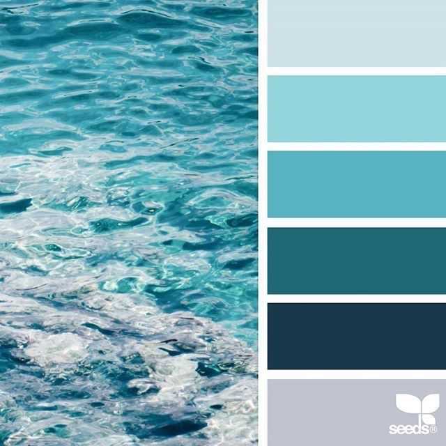 С какими цветами сочетается цвет морской волны в одежде — 111 фото