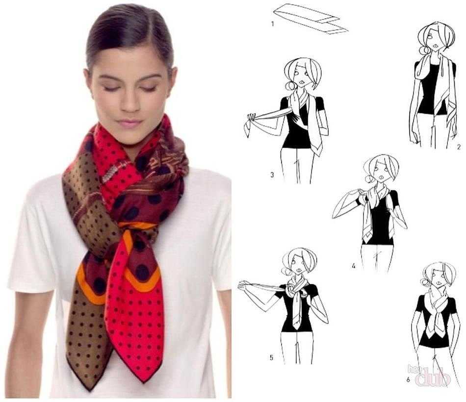 Стильный женский шарф-снуд  входит в ТОП самых востребованных аксессуаров этого сезона Какой длины и ширины должен быть шарф-хомут Какие модные тенденции сейчас в моде