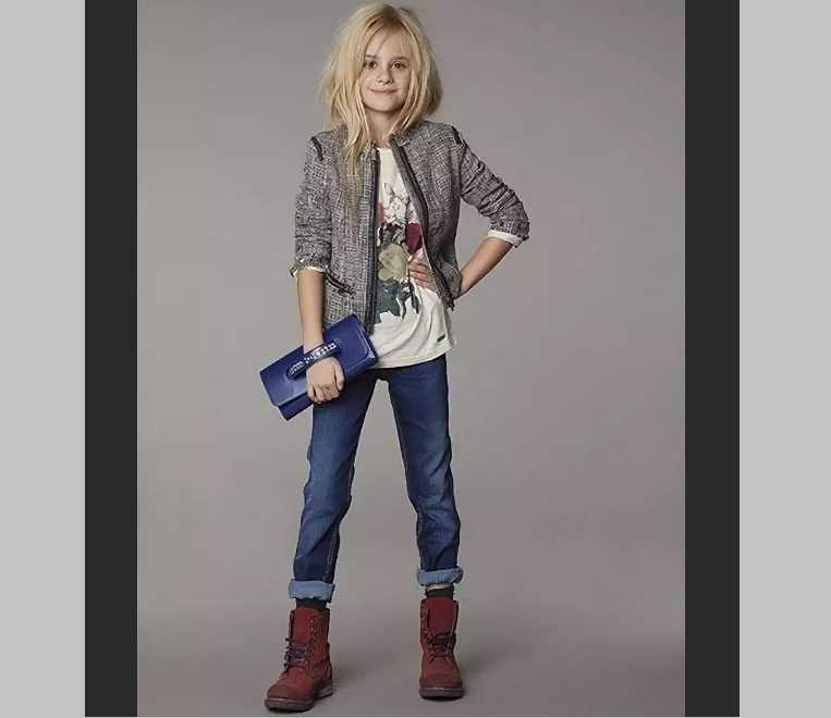 Детские джинсы: 100+ модных трендов для девочек и мальчиков на фото