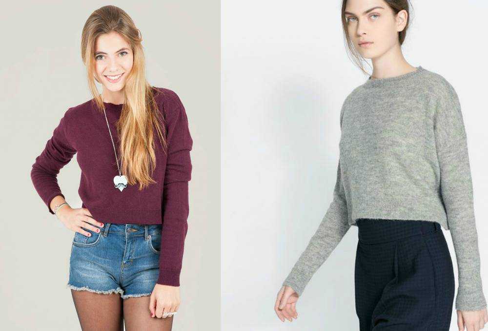 С чем носить короткий свитер девушке в 2020 году – женский онлайн журнал cherry