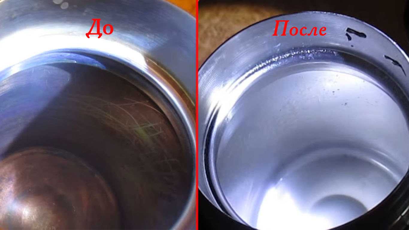 Эффективные способы очистки термоса от чайного налета