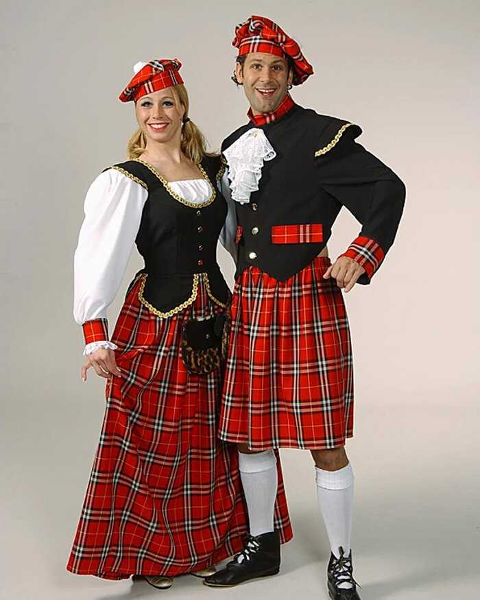 Шотландский национальный костюм отличает мягкость линий и переходов, а также типичная клетка Какова история наряда Что носили женщины, мужчины и дети Каков главный элемент костюма
