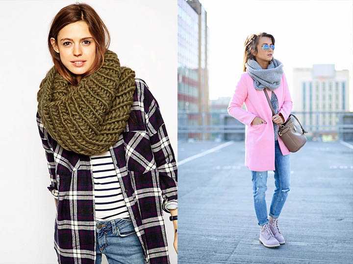 Как носить шарф: 15 теплых идей и один тренд | trendy-u