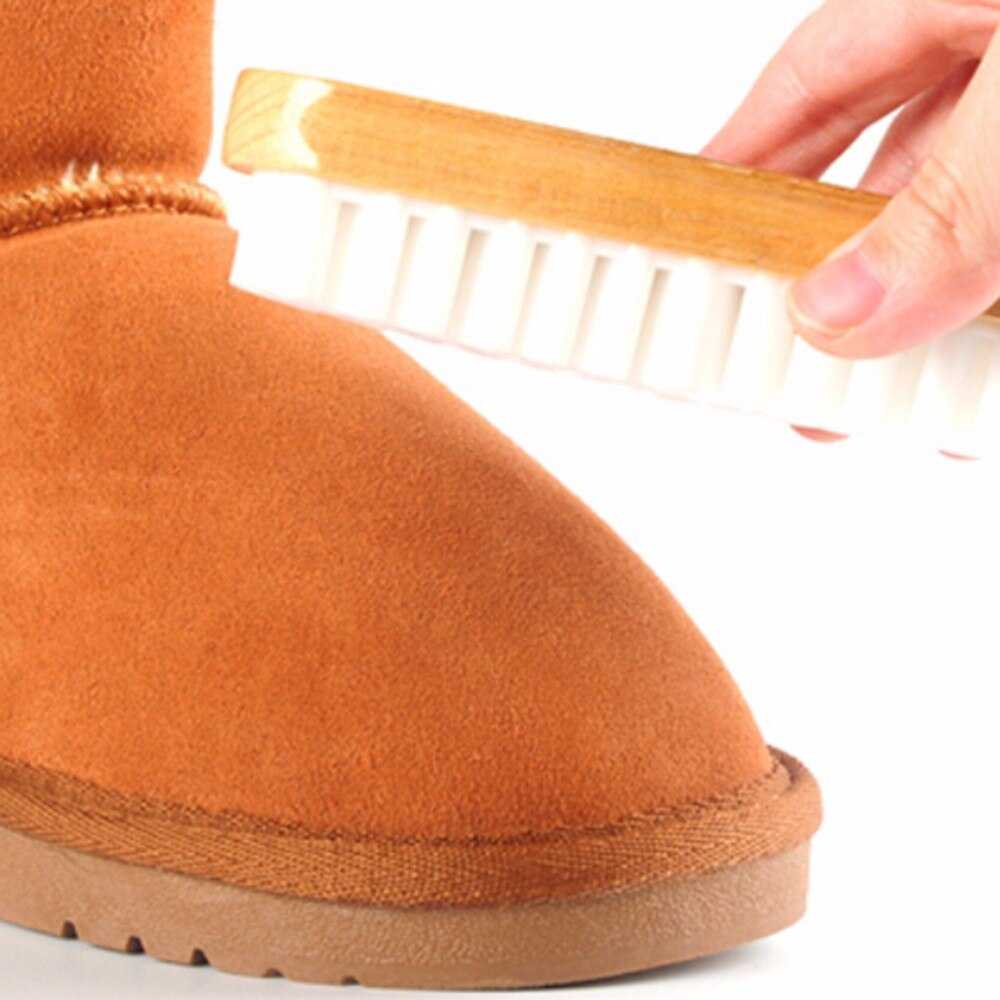 Как почистить нубуковую обувь в домашних условиях, как чистить обувь, щетка для ботинок из нубука