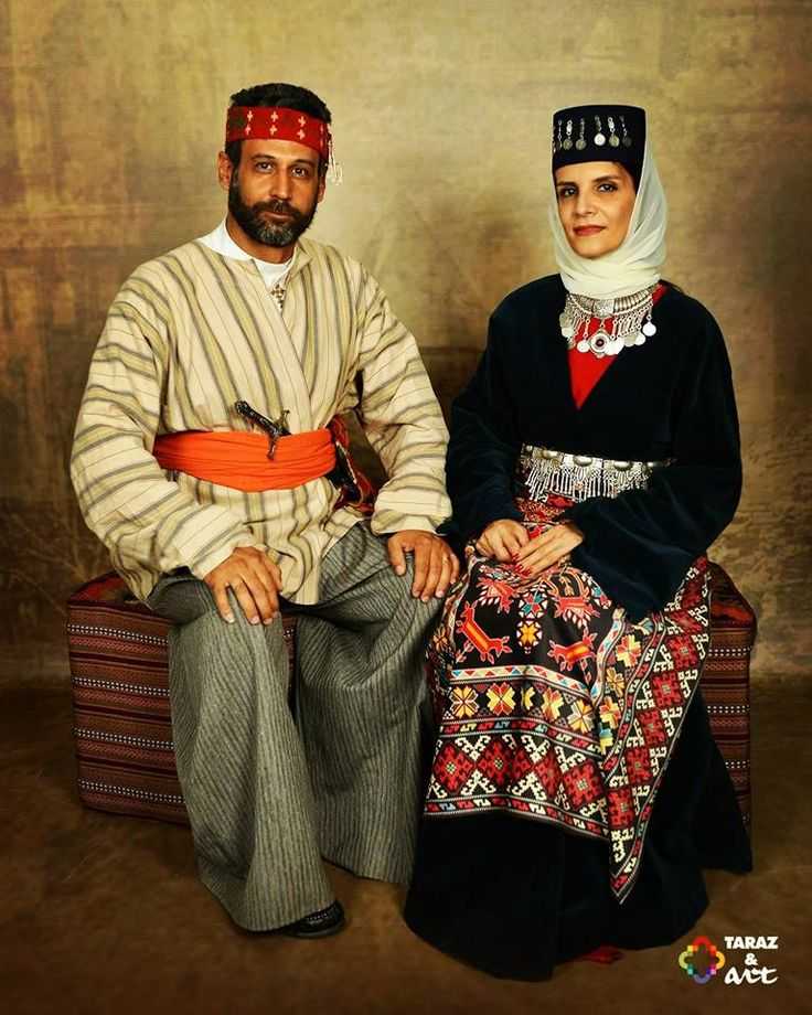 Национальная одежда ирана