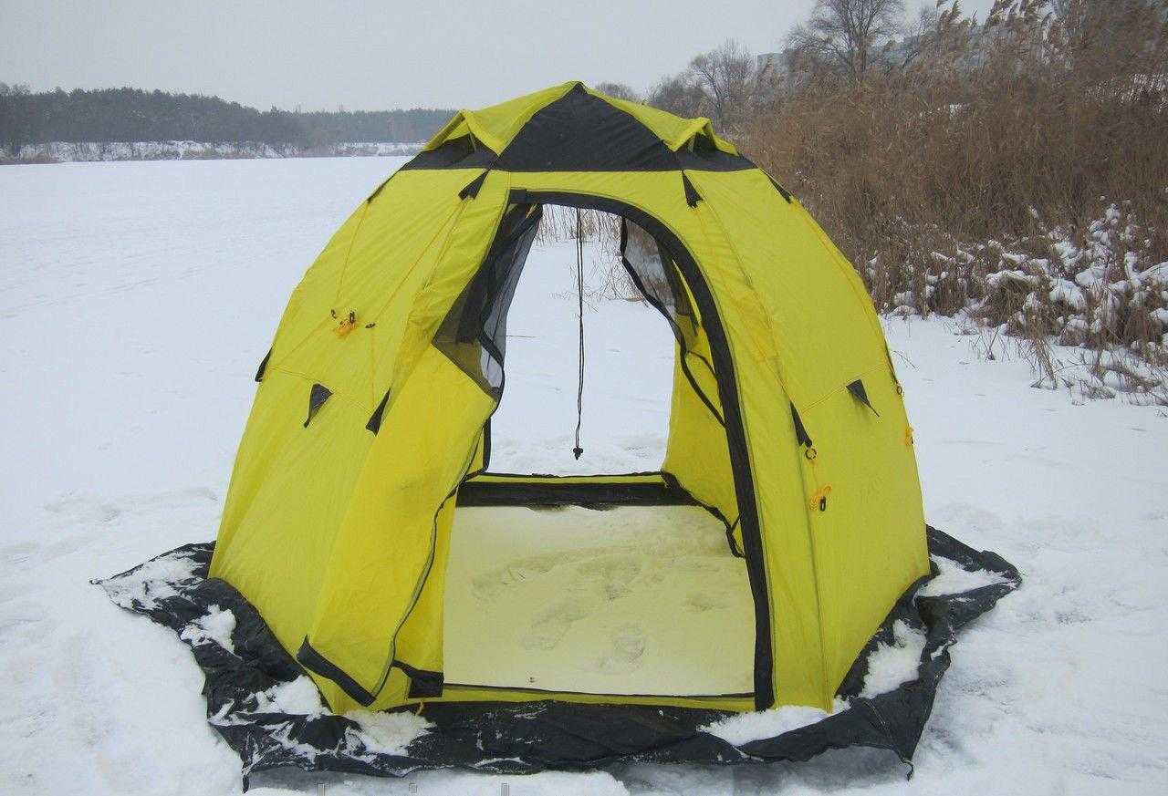 Палатка для зимней рыбалки зонтичного типа: как выбрать, модели