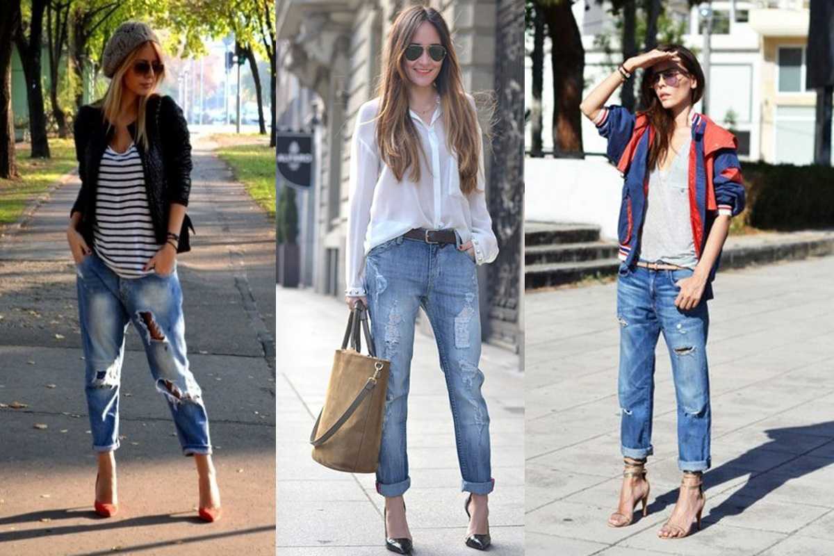 Чем одевать джинсы