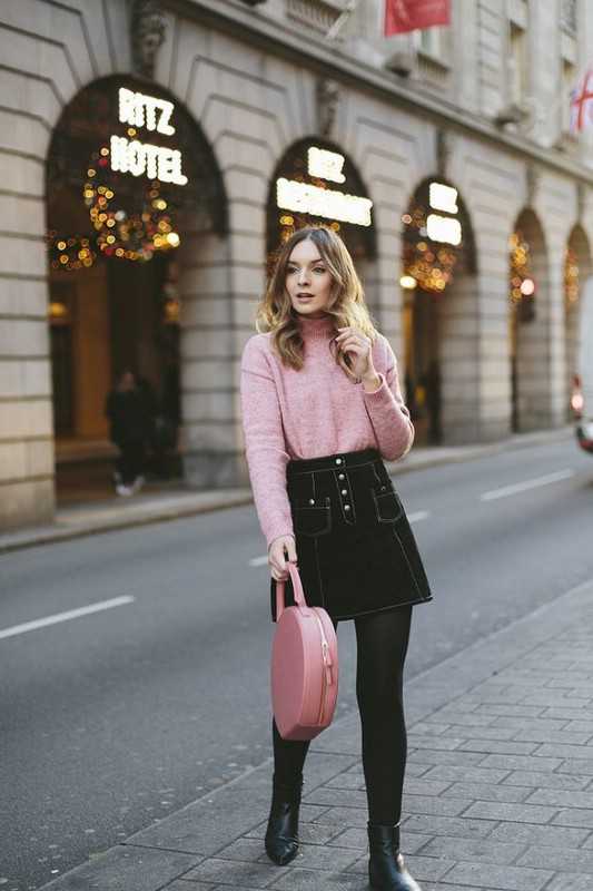 С чем носить розовый свитер девушке в 2020 году: в офис, на прогулку, в школу, на свидание – женский онлайн журнал cherry