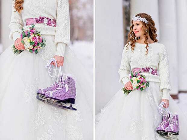 Правильный выбор накидки невесты для свадьбы зимой