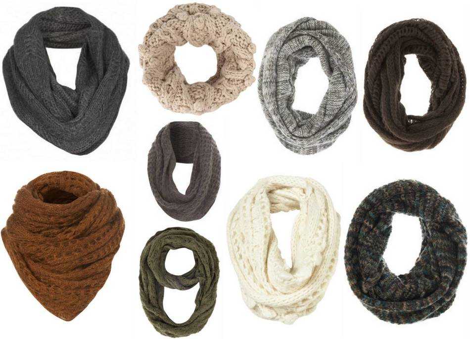 Виды шарфов и их названия - 7 топовых разновидностей с фото