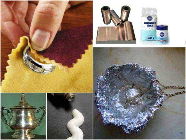 Как и чем можно почистить серебряную цепочку