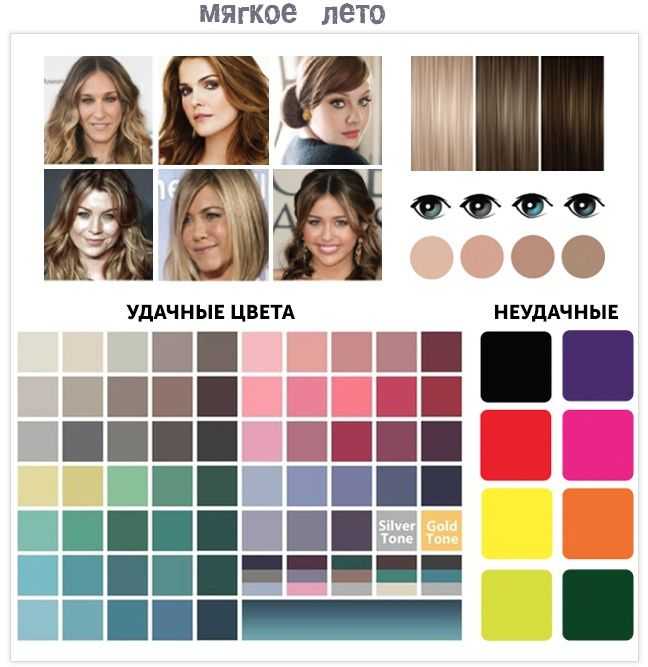 Цветотип лето: как определить и какой цвет волос выбрать