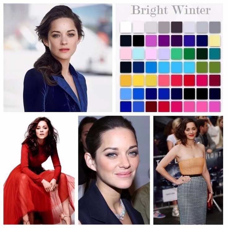 Цветотип зима: какие цвета, макияж, цвет волос подходят
