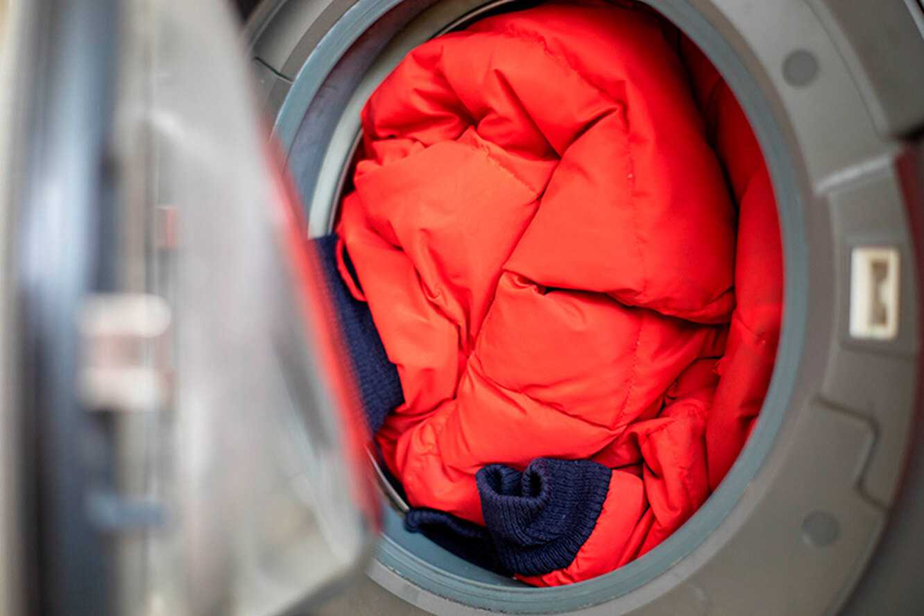 Как стирать куртку на синтепоне в машинке