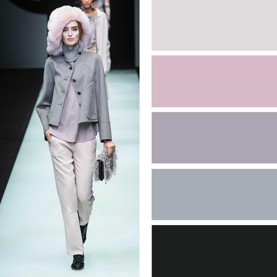 Сочетание серого цвета в одежде: примеры стильных образов | модные новинки сезона