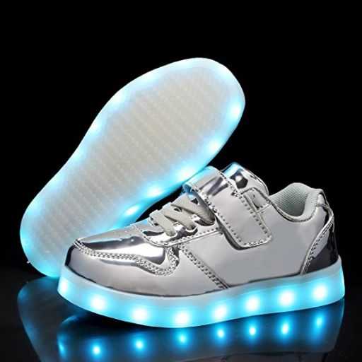 Светящиеся кроссовки для девочек (50 фото)