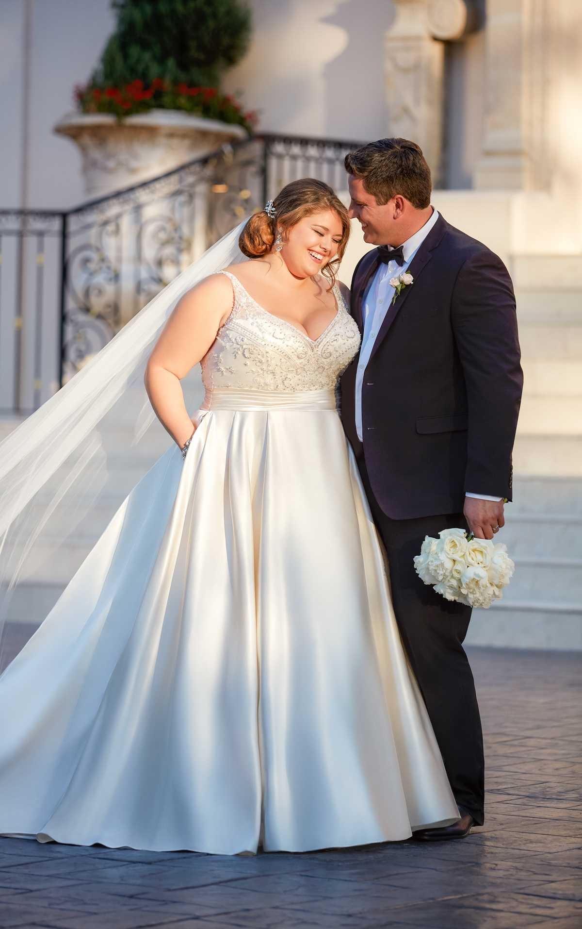 Толстые невесты в свадебных платьях