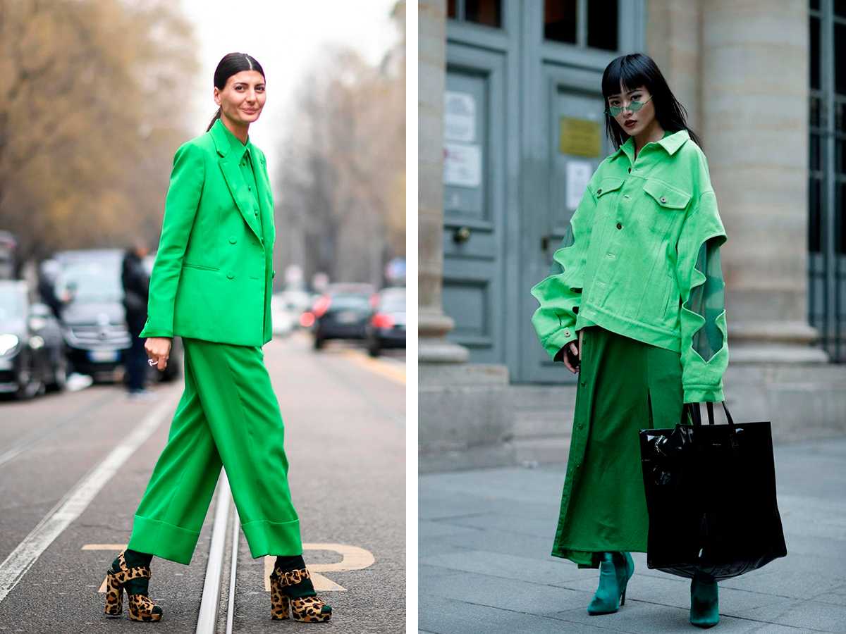С какими цветами сочетается зеленый – рекомендации модницам